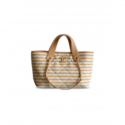 CHANEL 26C SMALL DEAUVILLE TOTE BAG (36*21.5*11cm)